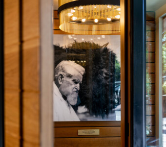 Interior photo of Charles Goodnight